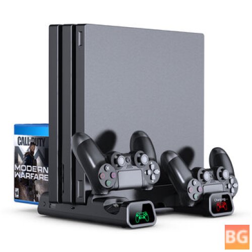 PS4/Slim/Pro Vertical Cooling Stand Charging Station