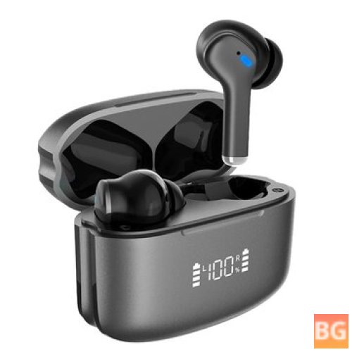 M48 Wireless ANC Earbuds with LED Display and Mic