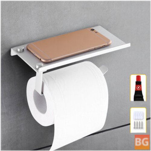 Punch Holder for Toilet Paper - Wall Mounted