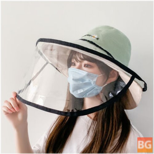 Fisherman Bucket Hat with PVC Protective Caps