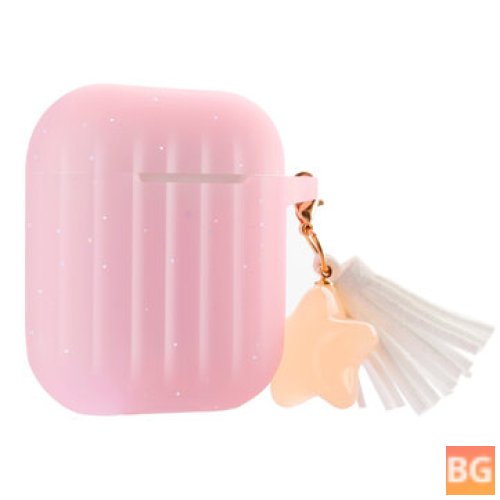 Soft Silicone Headphone Storage Cover for Apple Airpods - 1/2 Earphone