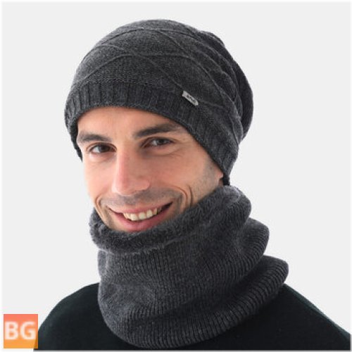 Baotou Scarf for Men - WinterThicken Face Protection Ear Protection - Beanie Skull Hat