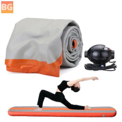 GYM Air Track Mat - Inflatable - 118x16x6 inches