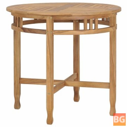 Teak Wood Dining Table (31.5")