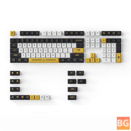 DAGK 128-Key Game Keycap Set for Mechanical Keyboards