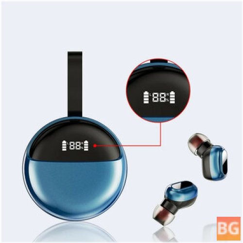 BT5.0 Wireless Headset with Mic for HD Audio and Big Battery