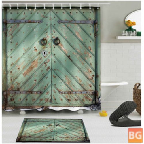 Waterproof Fabric Shower Curtain - 180cm x 180cm