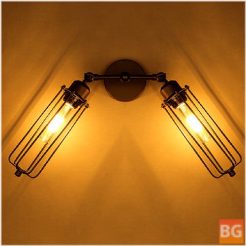 Iron Cages for Wall Light - Edison Style