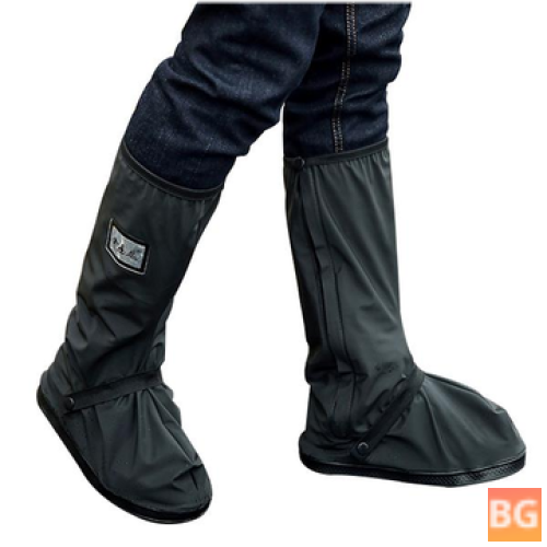 Waterproof Rain Shoes for Motorcycle - Thicker Scootor Boot Covers