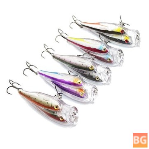 ZANLURE Bass Jerkbait with Tackle Hooks