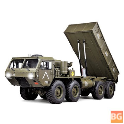1/12th RC Car with Light, Sound, and Charger - US Army Military Truck