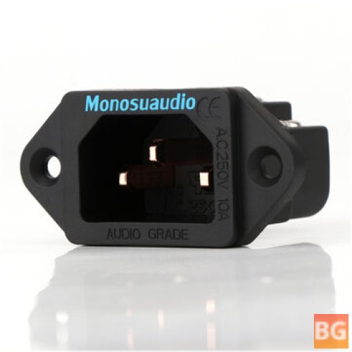 Monosaudio IB70 AC 250V 10A Power Socket Plug for Speaker Amplifier