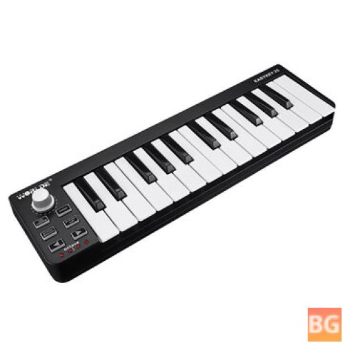 Worlde Easykey Keyboard Mini - 25 Key USB MIDI Controller