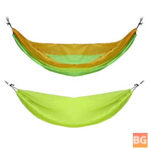 Hanging Bed with mosquito netting - Green