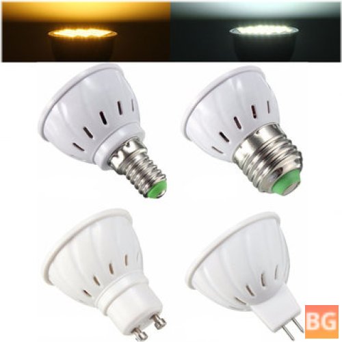 Warm White LED Spot Lamp - 85-265V - 3W5730 SMD - 3300LM