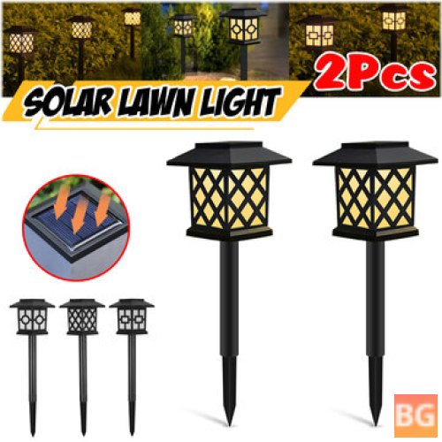 Lawn Light with Solar Panel - Waterproof