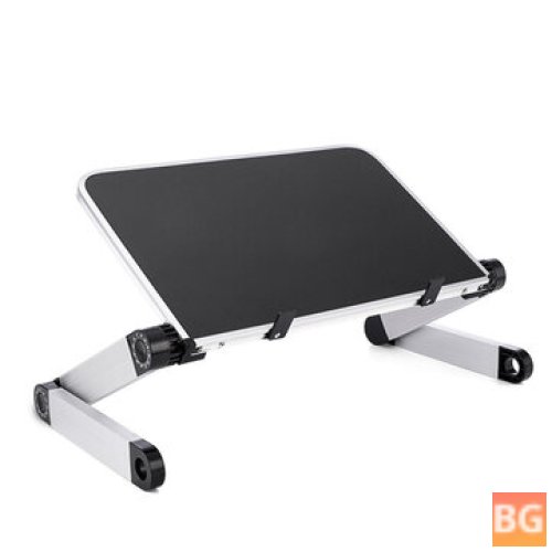 Lifting laptop stand with bracket