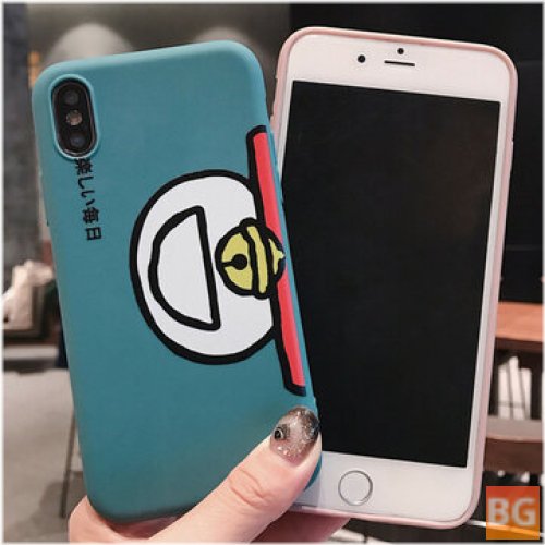For iPhone 6 / 6S Case Cartoon Pattern TPU Protective Cover