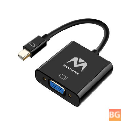 Mini DP to VGA Adapter for MacBook Ultrabook