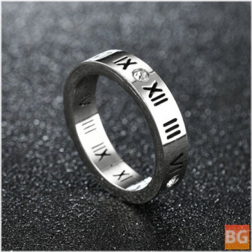 1PC Stainless Steel Couple Ring