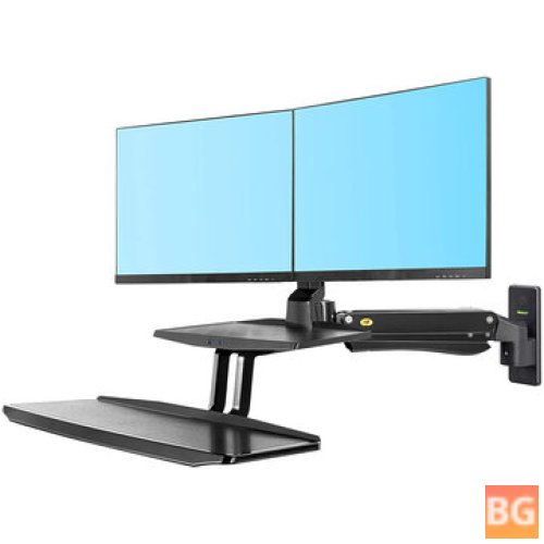 NB MC55-2A Desktop Stand for Computers - 22-27in Ergonomic