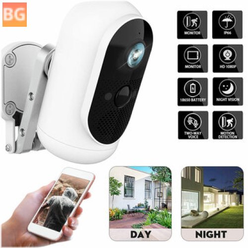 Wireless HD Outdoor Security Camera with Night Vision
