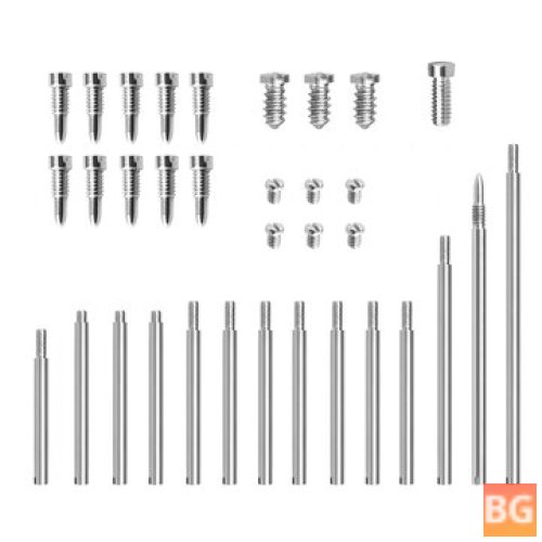 Clarinet Repair Kit - 20-Piece Set with Thread Shaft Lever and Screws