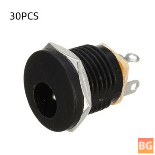 5.5mm Round Hole DC Power Socket (30pcs)