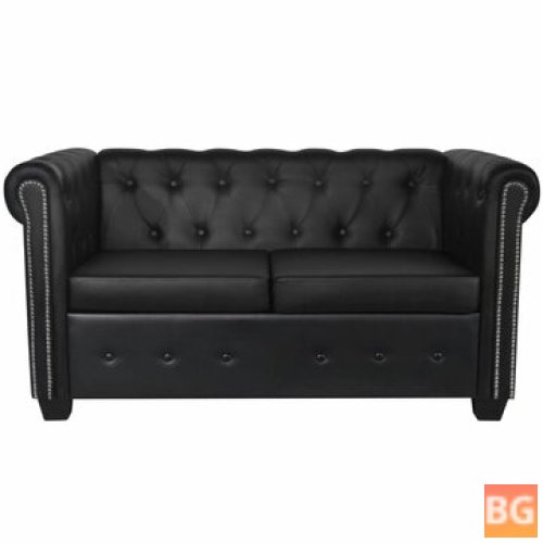 Black Chesterfield Tablecloth