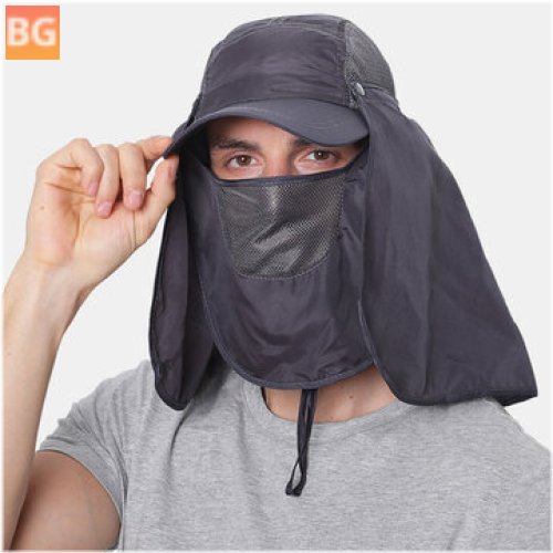 Sun Protection Cover for Face - Outdoor Fishing Hat