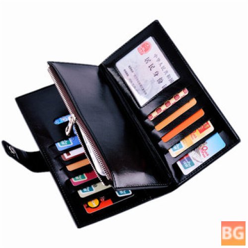 Wallet for Women - Long - PU Leather