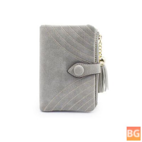 Wallet for Women with Zipper Coin Pocket