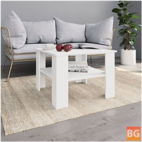 White Table with Legs and Arms - 23.6