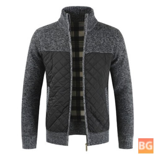 Thin and Casual Woolen Cardigan Sweaters for Men