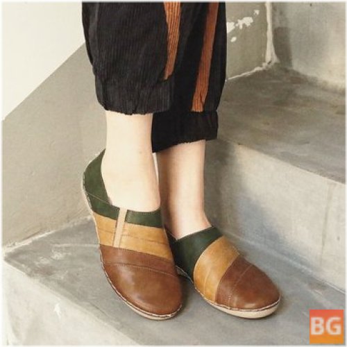 Soft Sole Leather Walking Loafer in Casual Color