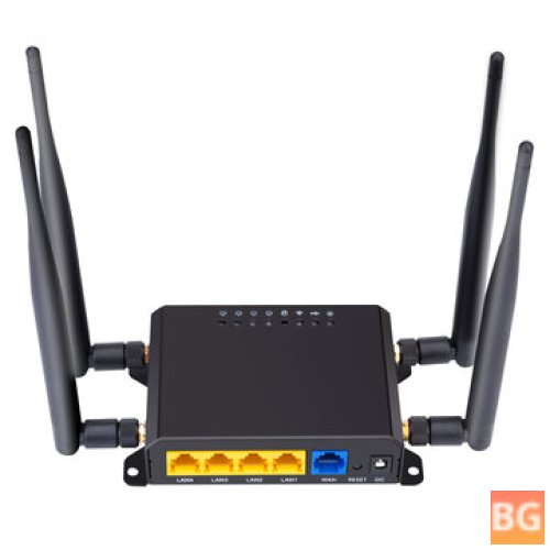 MechZone X10 4G LTE Open WRT Router with 300Mbps WiFi