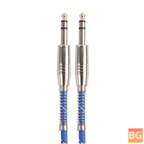 1/ 3M REXLIS 3127B 6.35mm Male to Male Electric Guitar Audio Cable