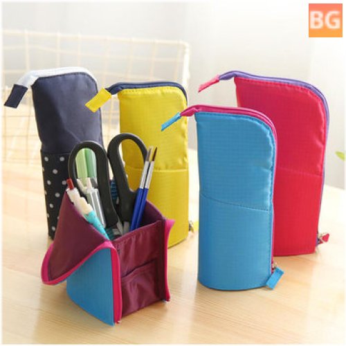 Pencil Bags Creative Standing Stationary Bag