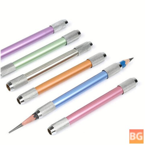 Dual-Tip Metal Pencil Extender