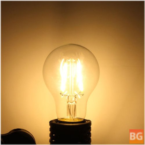 Dimmable LED Globe Bulb - Warm/White Filament