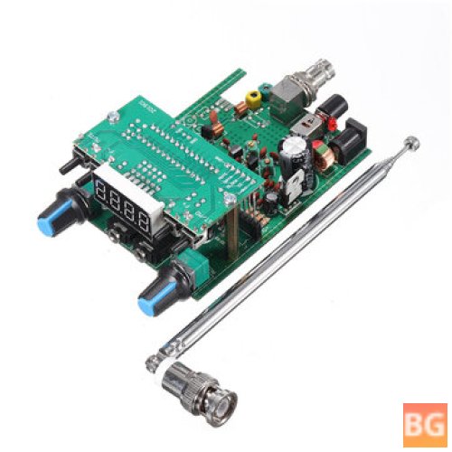 FM Transmitter Module with Digital Display LED and Antenna - 88-108MHz