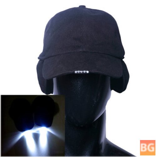 LED Sport Hat with Glow in Dark Feature