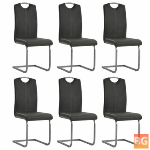 Artificial Leather Chair Set
