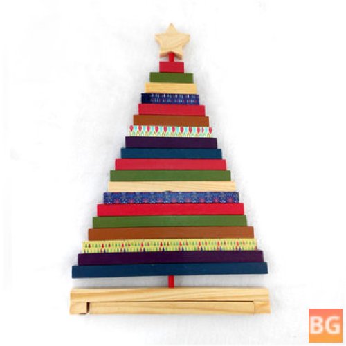 Wooden ornaments with Stripes