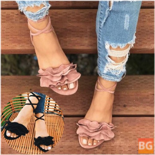 Summer Beach sandals for women - solid color