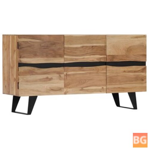 Solid Wood Sideboard - 150x40x79 cm
