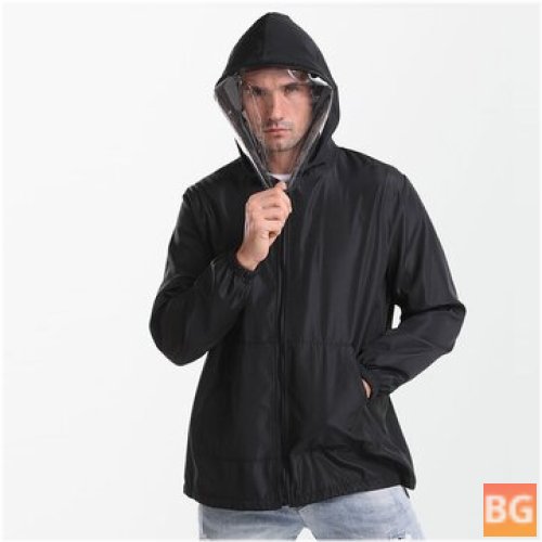 Dustproof Hooded Clothing Isolation Suit with Lightweight Breathable fabric