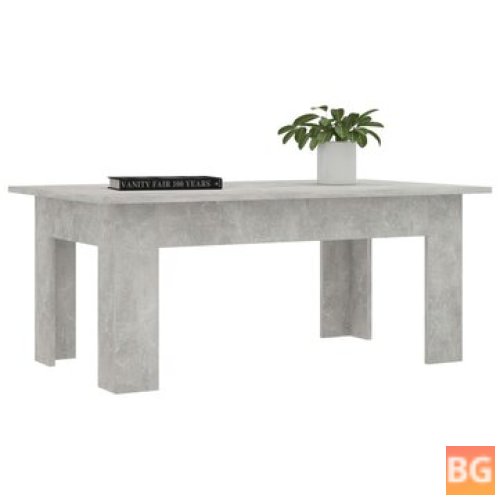 Gray Coffee Table - 39.4