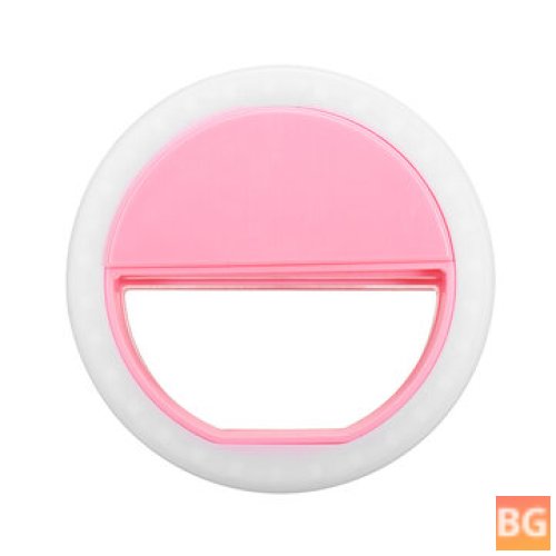 Selfie Light for Camera with LED Ring - Dimmable