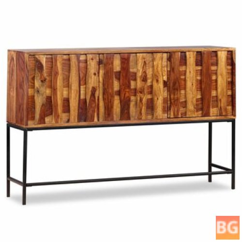 Solid Sheesham Wood Sideboard - 47.2